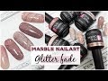 Marble nailart & glitterfade met Pink Gellac ♥ Beautynailsfun.nl