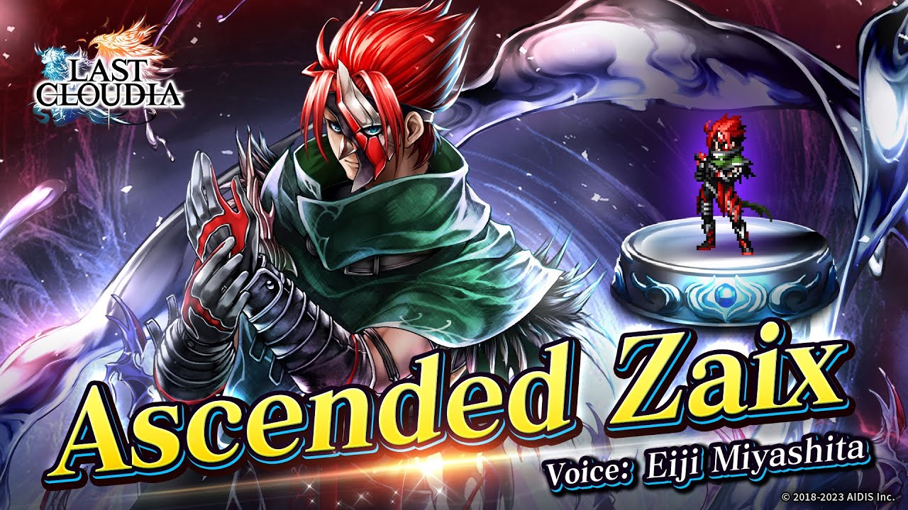 LAST CLOUDIA Ascended Zaix Introduction Video (Available Jan 12, 2023