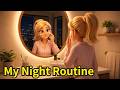Learn English with My Night Routine 🌙 | Daily Vocabulary & Listening