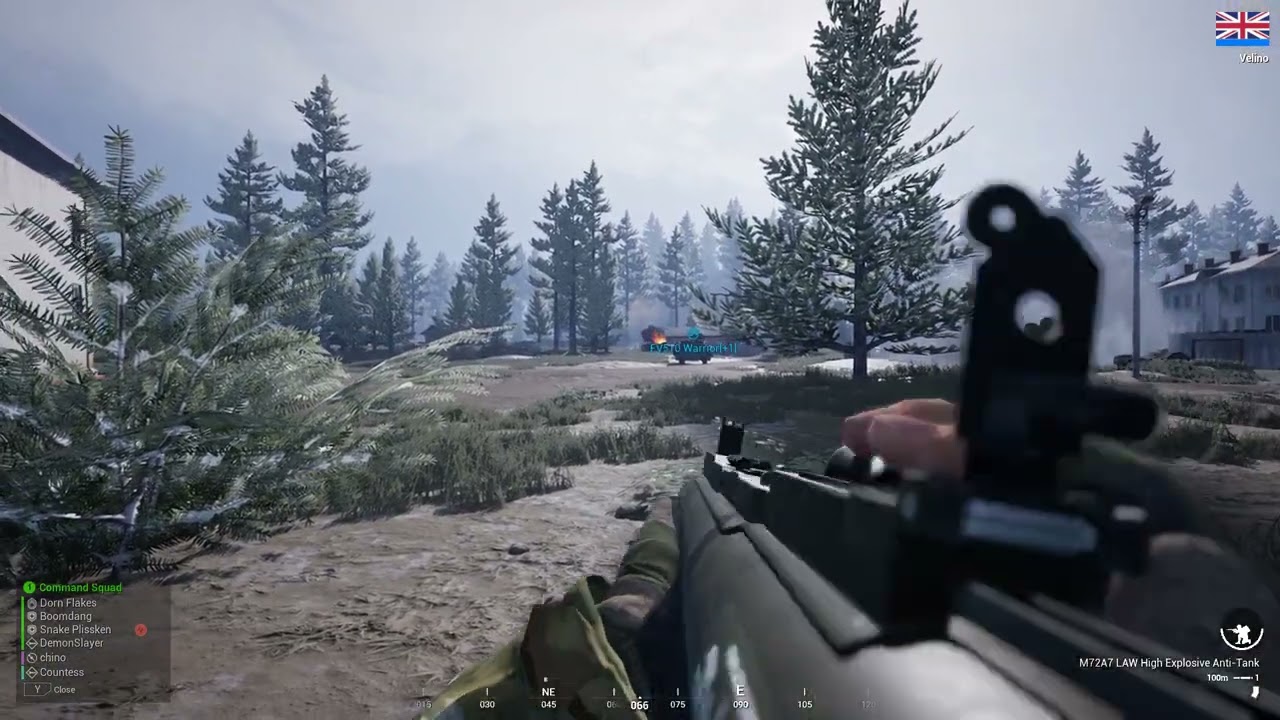 BTR-80 Hit With NLAW And M72 LAW | Squad