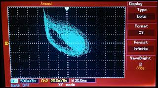 Transistor Chaotic Oscillator - Schematic And Circuit On Breadboard