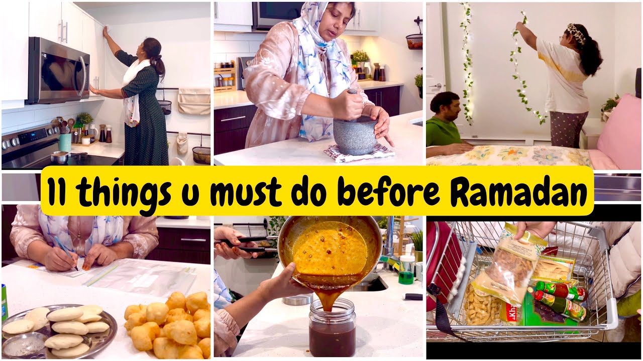 11 Time and Money saving Ramadan ideas Pre Ramadan Preparations 2024