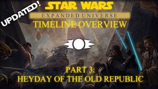 Star Wars Timeline Overview Part 3 *UPDATED*: Heyday of the Old Republic | Manda-LORE