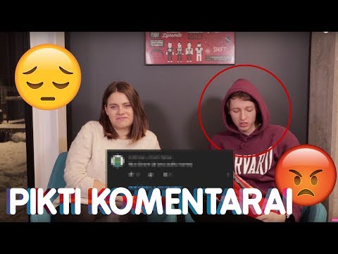 Video: Kaip Nereaguoti į Piktą Komentarą