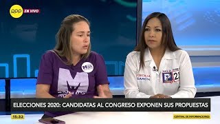 Candidatas discuten por la migración venezolana en Perú: 