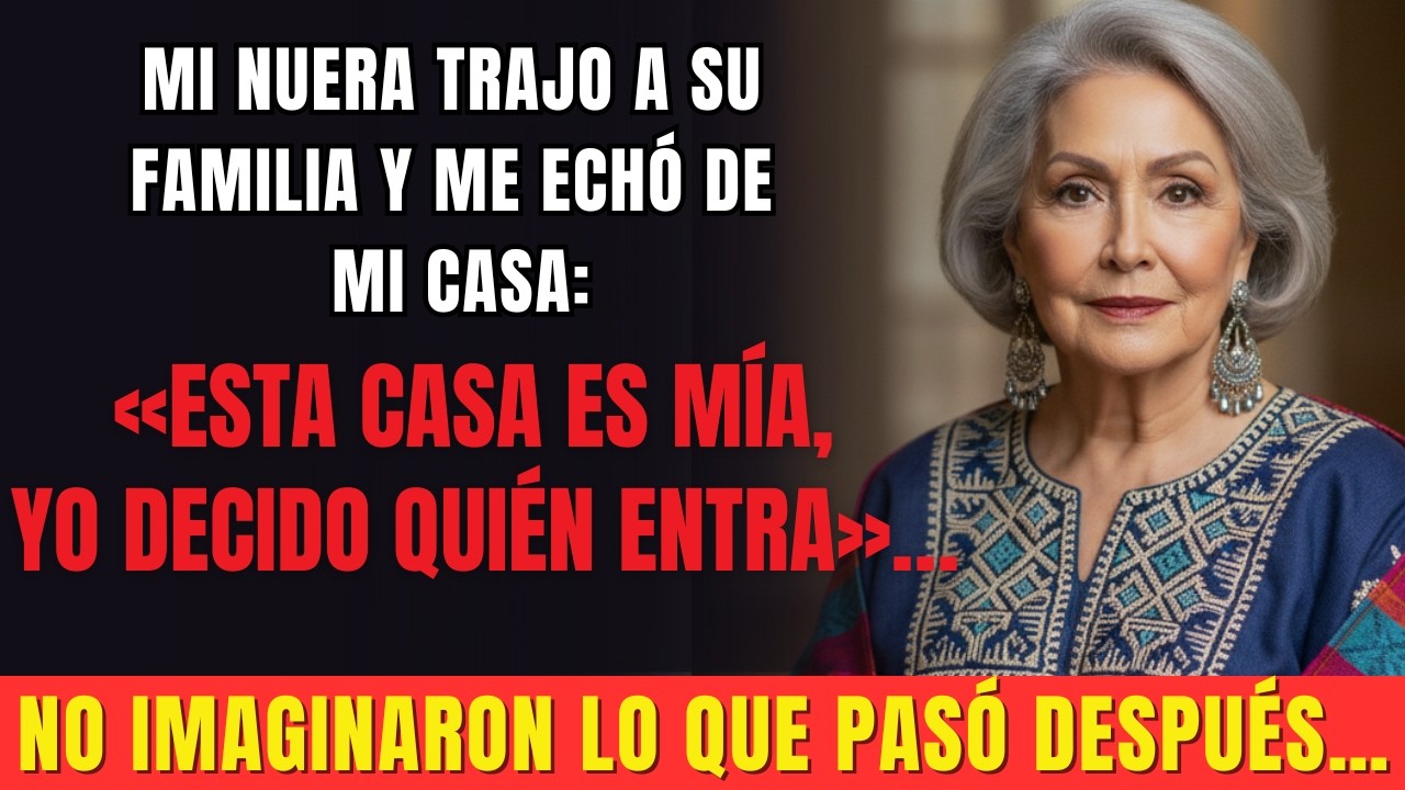 Mediodía de calor: nuera trajo a su familia a mi casa y me echó fuera… No imaginaron lo que pasó