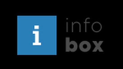 Getting Started with InfoBox