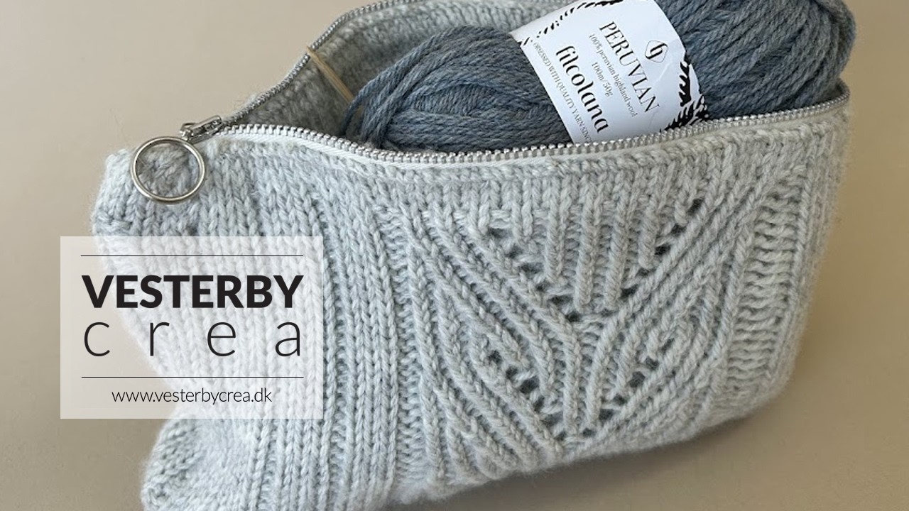 Strik dobbeltstrik mønsterstrik