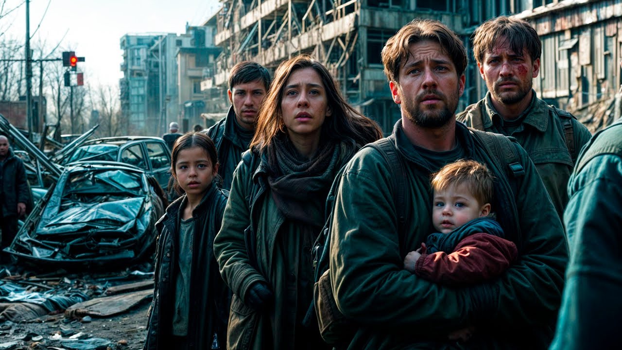 Remaining survivors flee the planet to survive after creatures took over Earth