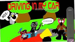 Driving In My Car Animation Meme, Remake. Leiam A Descrição