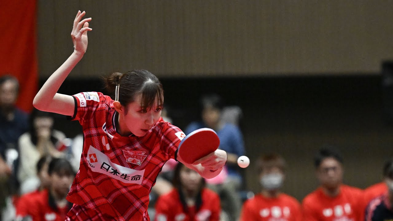 早田ひな vs 成本綾海 T BEST GAME 日本生命レッドエルフ vs 京都