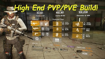 HIGH END PVP/PVE BUILD! -  The Division 1.5 Build