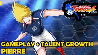 Gameplay   Talent Growth PIERRE - Captain Tsubasa Ace Showdown