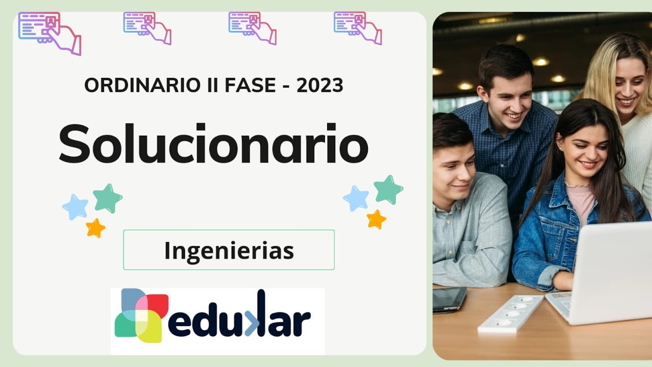 SOLUCIONARIO EXAMEN ORDINARIO UNSA II FASE 2023 - INGENIERÍAS - YouTube