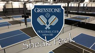 Greystone Pickleball Club Sneak Peek