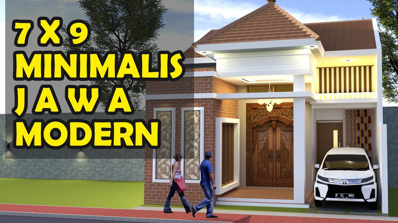 Rumah Minimalis Pintu Gebyok Khas Jawa Modern YouTube