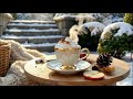 Happy Lightly Winter Jazz ~ Soft Morning Coffee Jazz &amp; Smooth Bossa Nova Piano for Relaxing