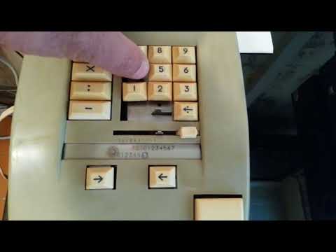 Быстрица 2 арифмометр - Russian adding machine  Bystritsa 2