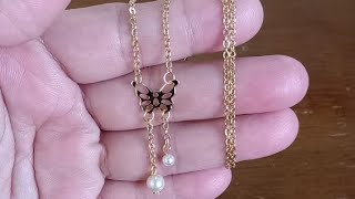 Butterfly Necklace /Jewelry Making #9 / My Passion #shorts