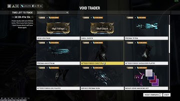 Warframe Baro Ki