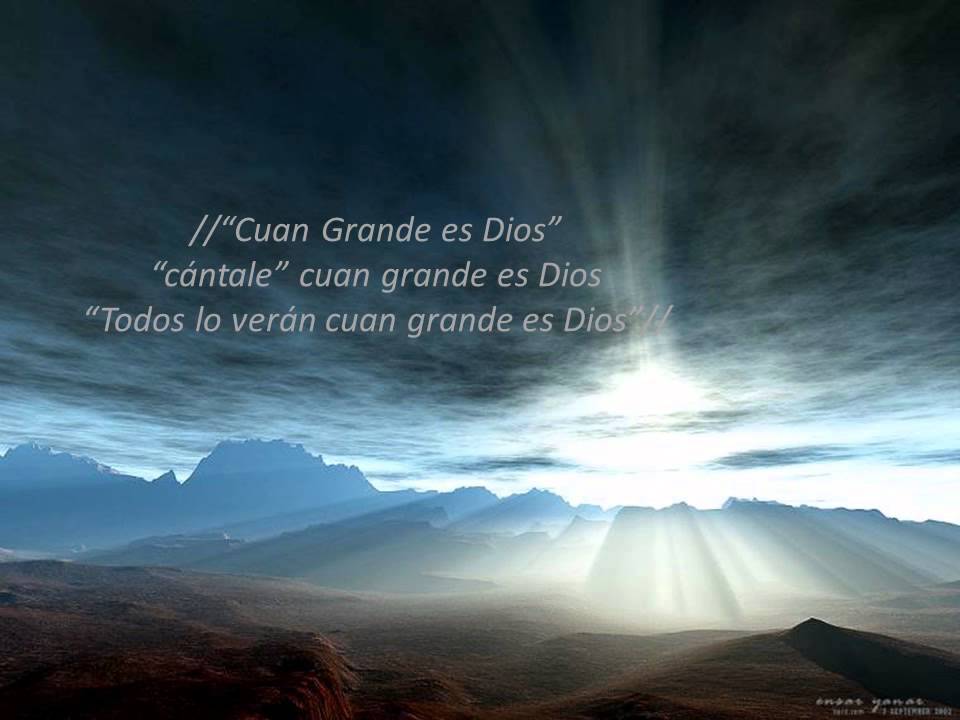 Cuan Grande Es Dios (Letra) YouTube Cuan Grande Es Dios (Letra) YouTube