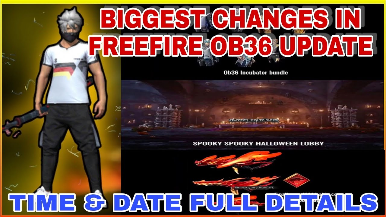 Freefire ob36 update details | Malayalam |