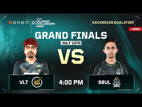[HINDI] OMEN VCSA Ascension Qualifier LAN Final - Day 2 || OMEN VALORANT Challengers South Asia 2025