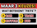 Nederlandse ABC Quiz 🇳🇱🧠 Kun Jij Alle 20 Vragen Correct Beantwoorden?