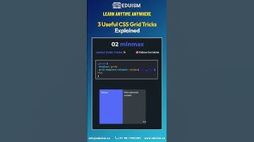 3 useful CSS Grid Tricks Explained! #css #coding #programming #websitedevelopment #cssbeginners #ai