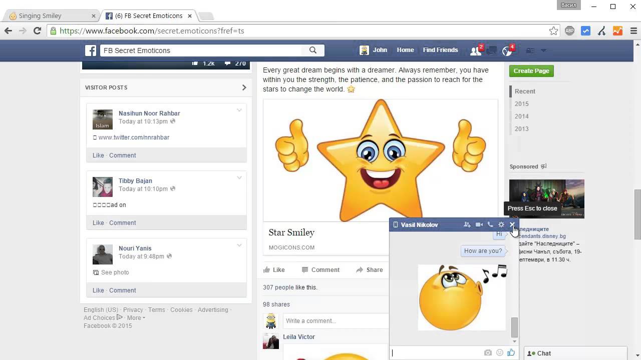 Stickers for Facebook