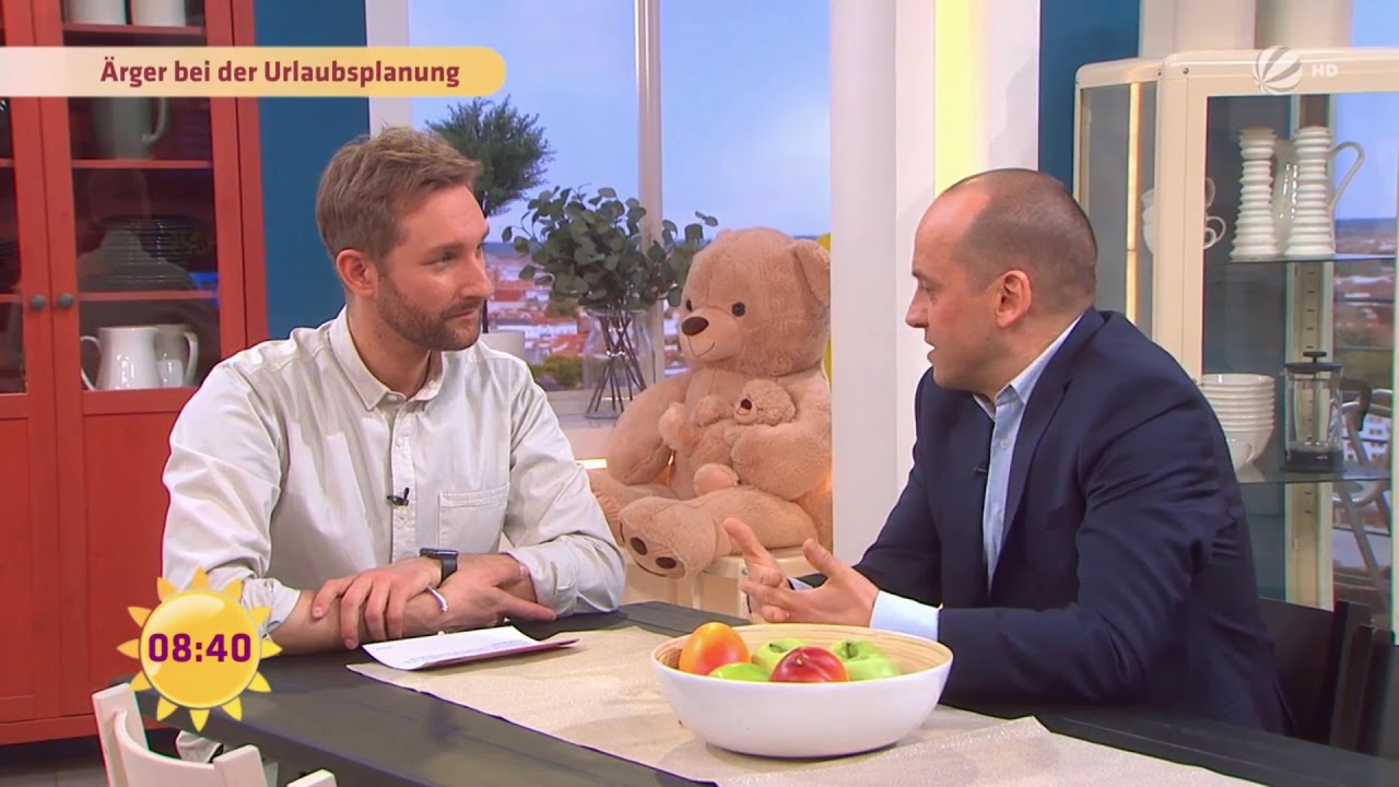 Fachanwalt Alexander Bredereck zu Gast beim SAT.1 Frühstücksfernsehen: Urlaubsantrag abgelehnt