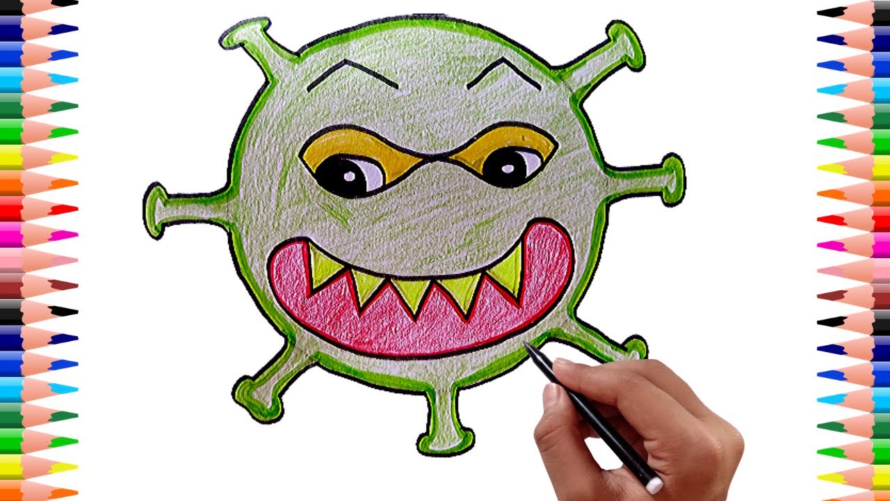 Ковид 19 рисунки