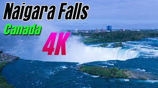 Niagara Falls Canada/USA || History Of Naigara Falls - World's Most Beautiful Waterfalls || 4K