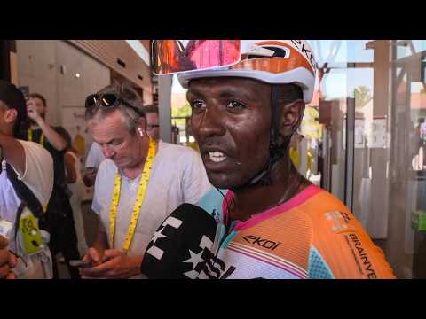 TOUR DE FRANCE 2026 - Biniam Girmay, 2e : "Je suis déjà heureux de ne pas tomber !" (Les réactions)