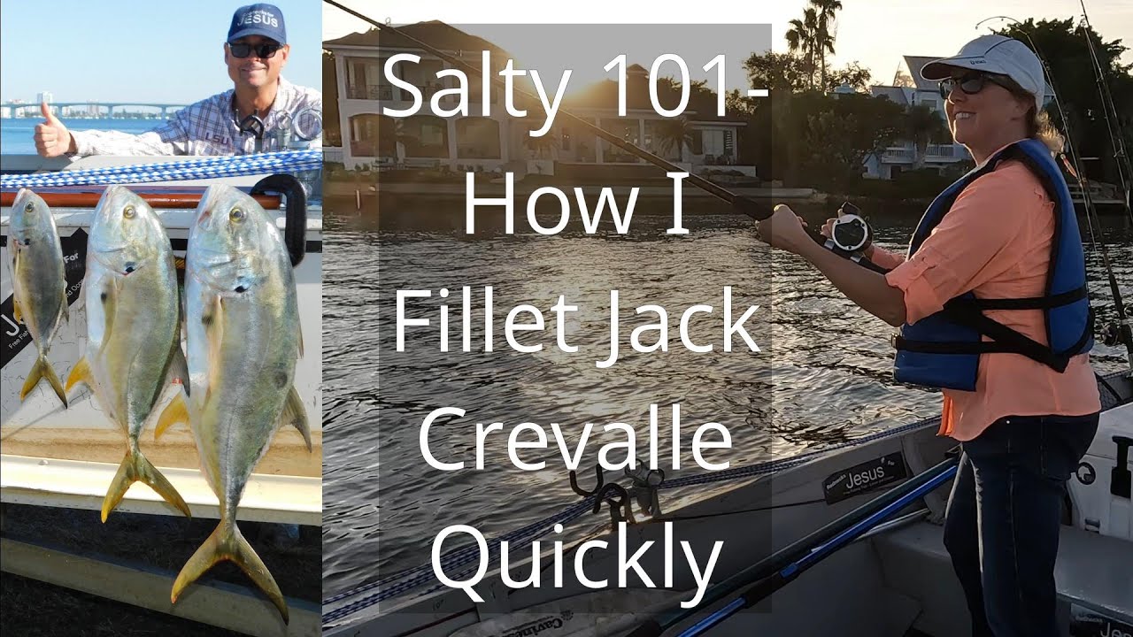 Salty 101 How to Fillet Jack Crevalle Quickly YouTube