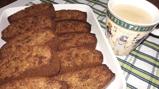 شابورة الشوفان الصحيه و اللذيييذه/ من غير سكر و لا زيت / فطار مثالي مع الشاى او النسكافيه/ DRY CAKE