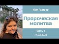 Пророческая молитва Яна Титова 17/2/22