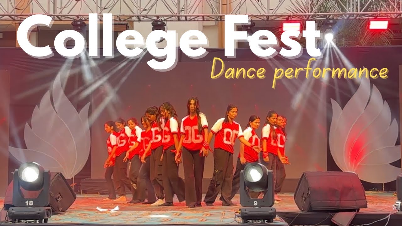 College dance performance 26 | B.tech College Fest🔥 - YouTube