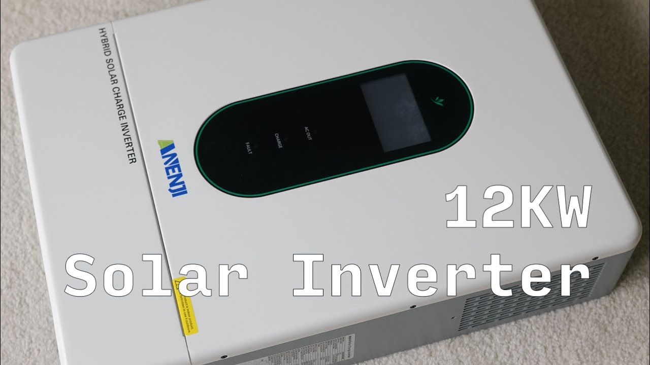 ANENJI 12KW Solar Hybrid Inverter (Unboxing only)