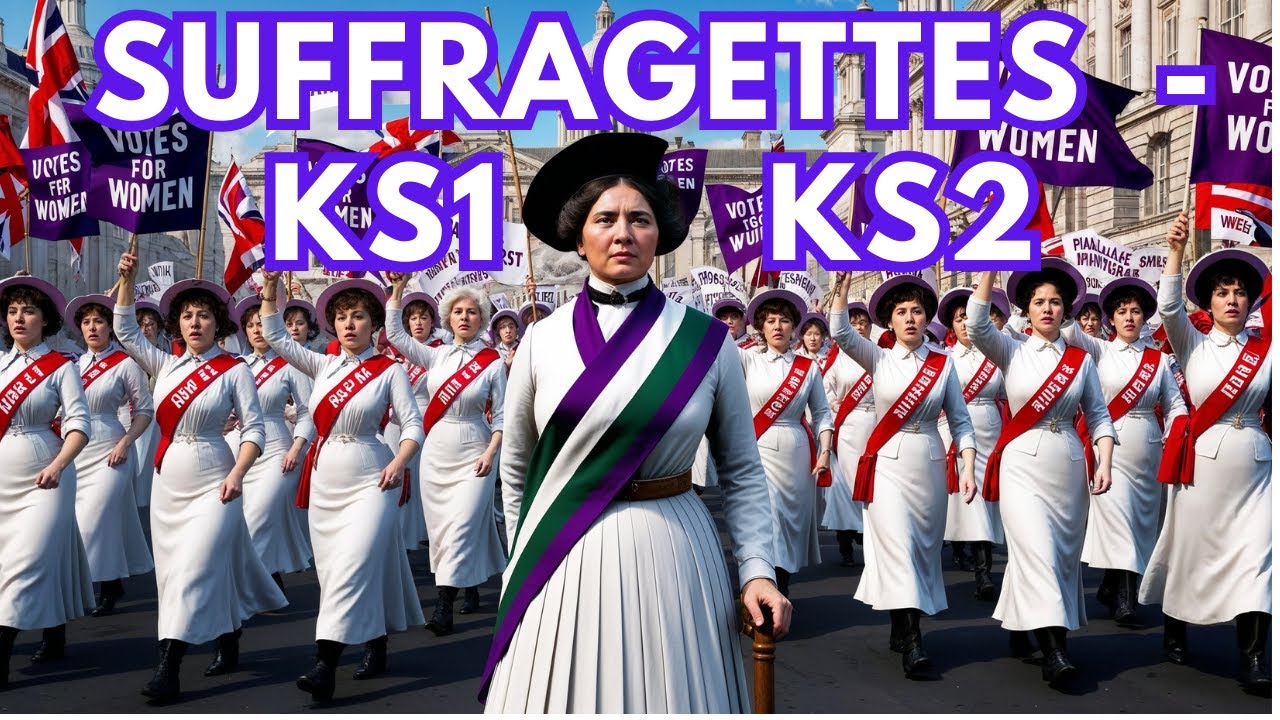 The Suffragettes: How They Won the Right to Vote - for kids