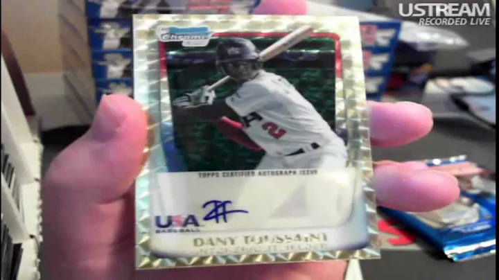 Superfractor auto and Canary pulled back-to-back 2011 Bowman Draft Baseball