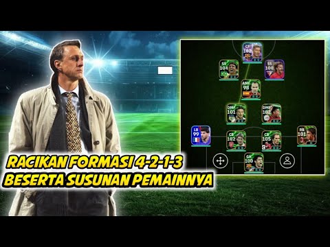 ABADI777 x fokus77 - Formasi 4-2-1-3 2 SS 1 CF yang Efektif di eFootball 2025 Mobile