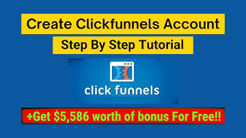 Clickfunnels Free Trial Signup Tutorial - Get Huge Bonus From Clickfunnels