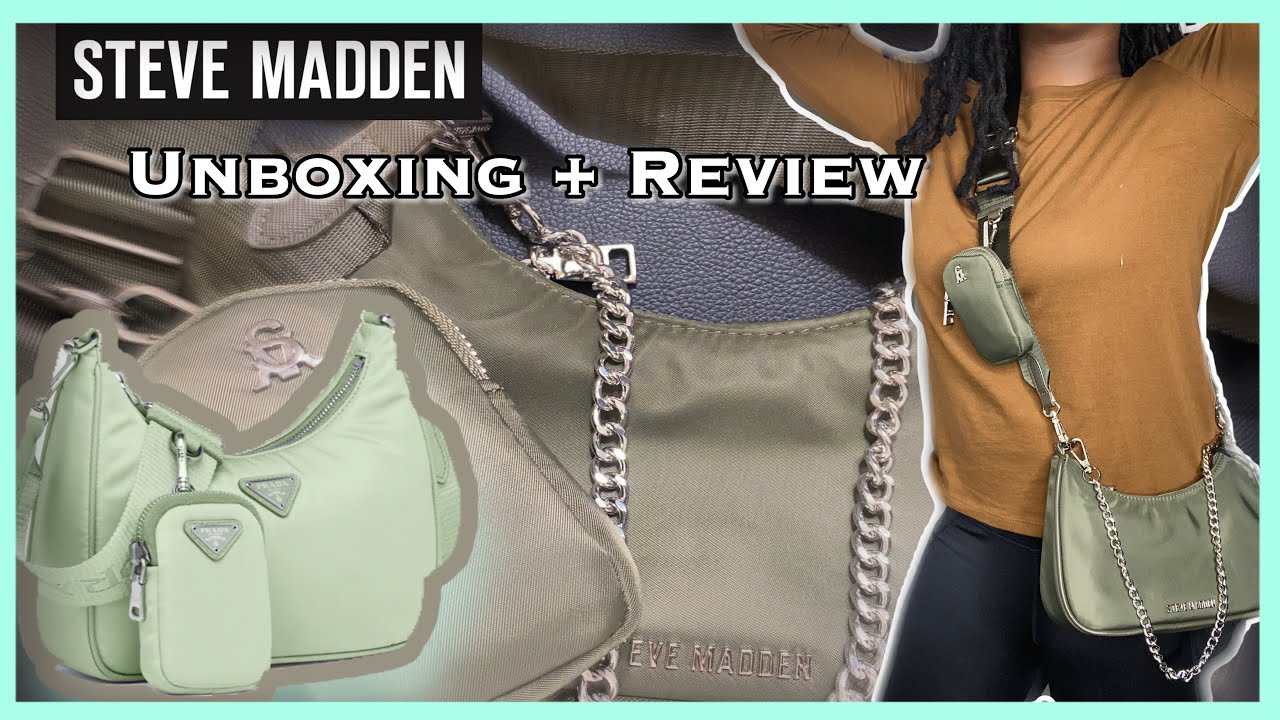 STEVE MADDEN BVITAL UNBOXING + REVIEW | PRADA RE EDITION ALTERNATIVE YouTube