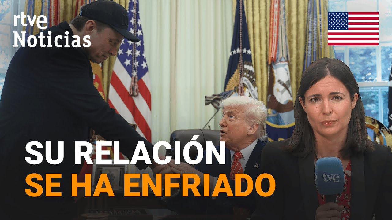 ELON MUSK se DESPIDE de la CASA BLANCA entre HALAGOS de TRUMP por sus ...