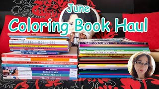 June Coloring Book Haul | 2022