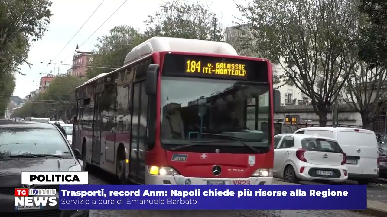 Trasporti, record Anm: Napoli chiede più risorse alla Regione