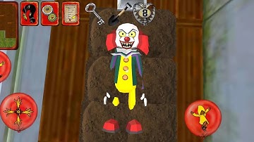 Clown Neighbor Brothers Escape - Level 13 - Gameplay