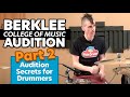 JP Bouvet - Part 2 - Berklee Audition Preparation/Advice