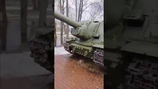 ISU-152 Now and Then #ww2 #military #army #history #tank #panzer